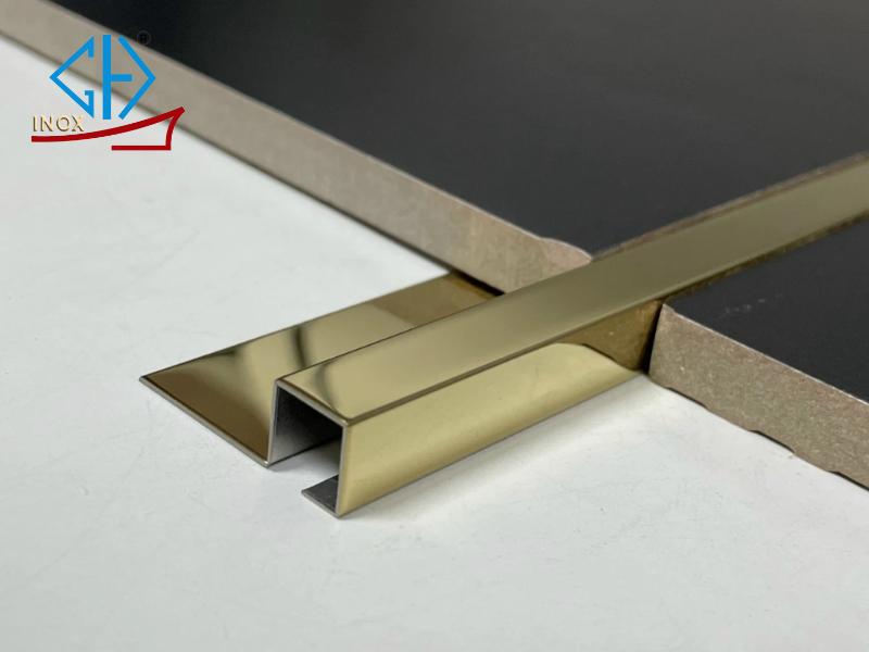 Nẹp Inox Bo Vuông