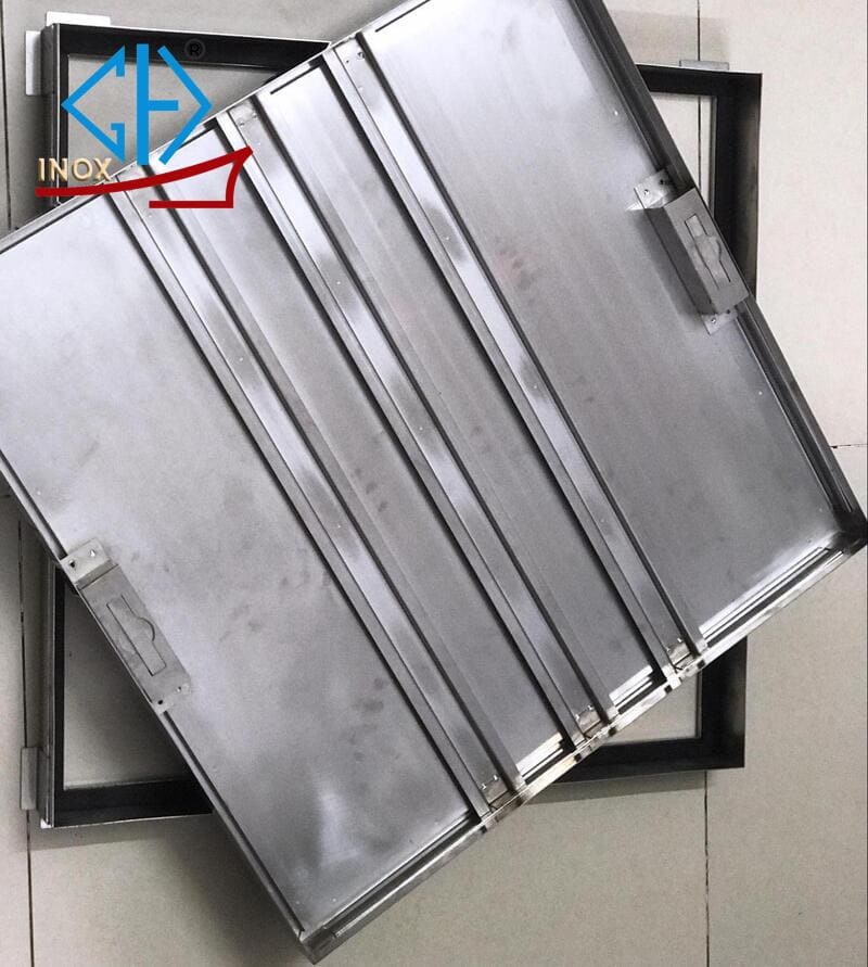 nắp bể ngầm inox