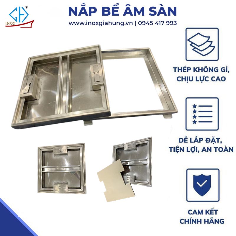 Nắp Bể Âm Sàn 01