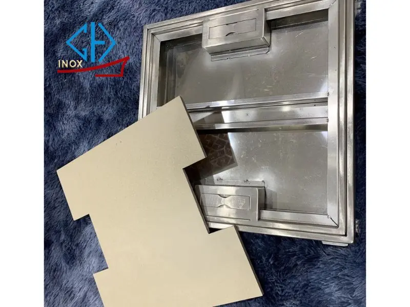 cách làm nắp bể nước ngầm