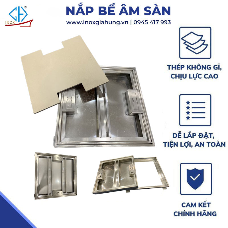 Nắp Bể Âm Sàn 02