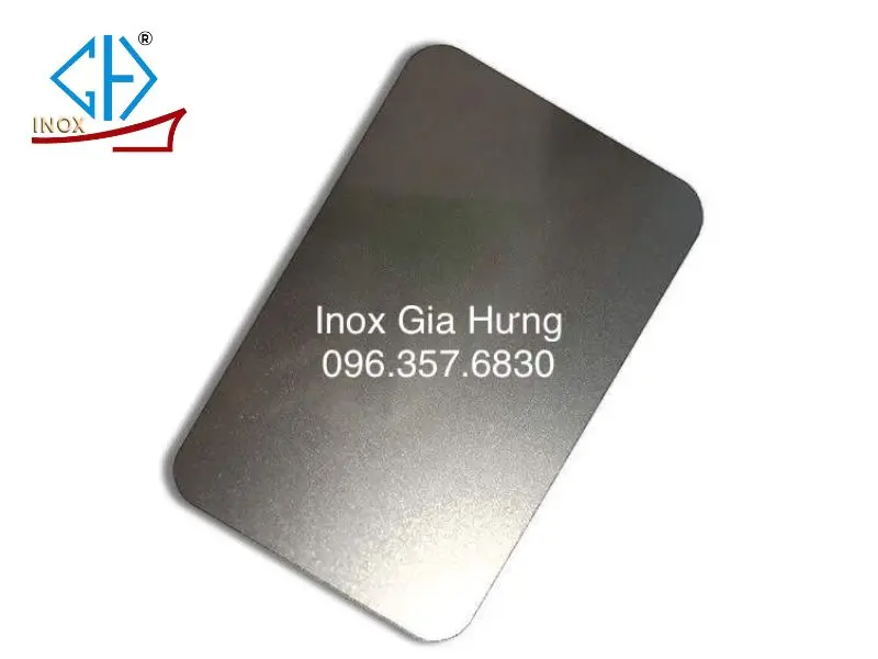tấm inox vân cát