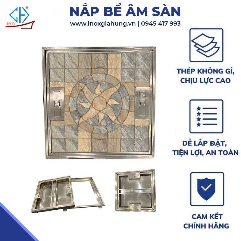 Nắp Bể Âm Sàn 03