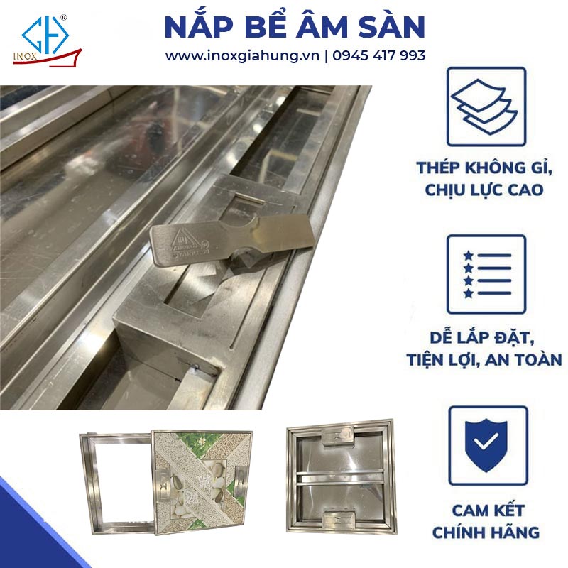 Nên mua nắp bể ngầm ở đâu uy tín