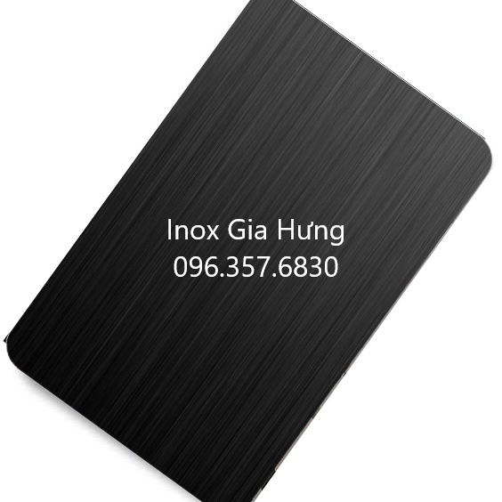 Tấm Inox Đen Xước