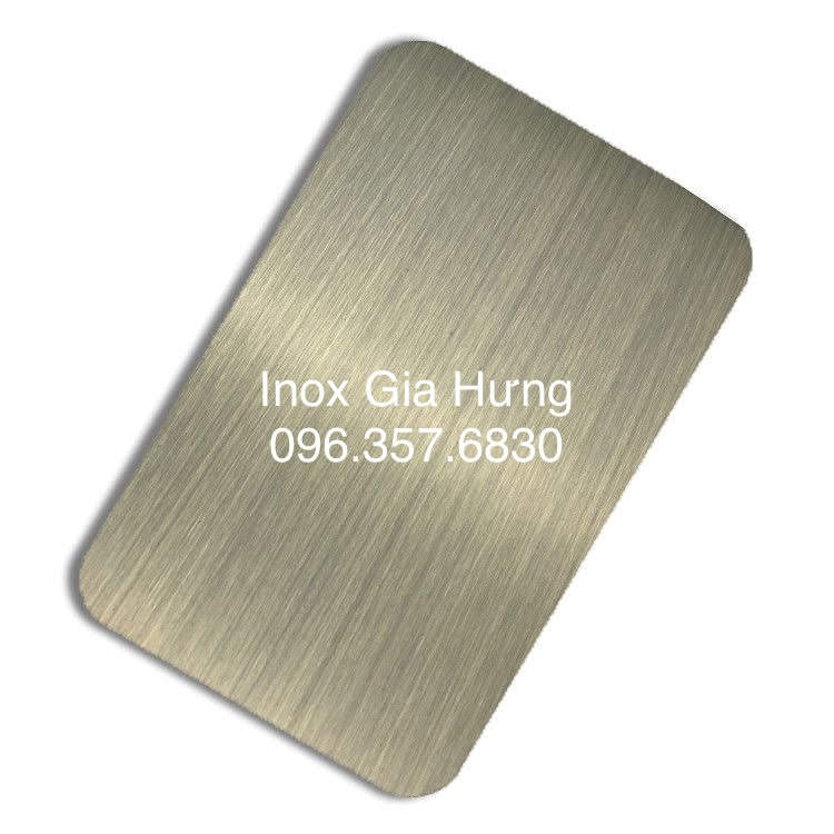Tấm Inox Xước Đồng Xanh