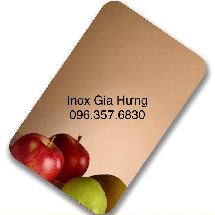 Tấm Inox Gương Đồng