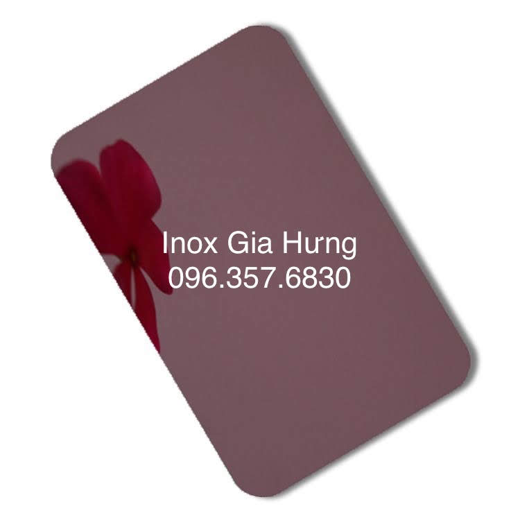 Tấm Inox Gương Đỏ