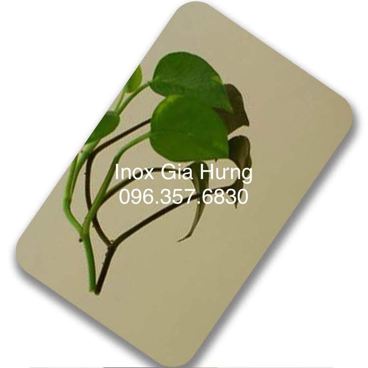 Tấm Inox Gương Champagne