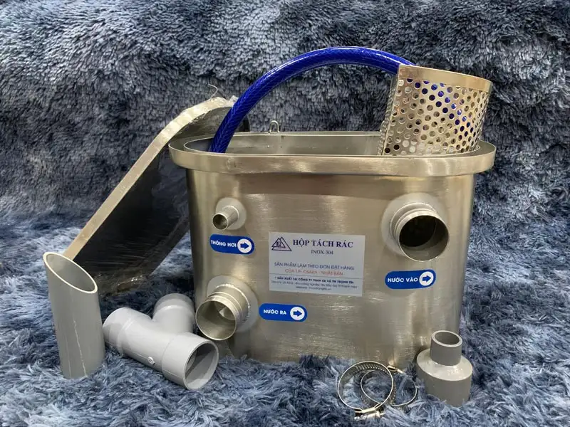 hộp tách rác phi 42