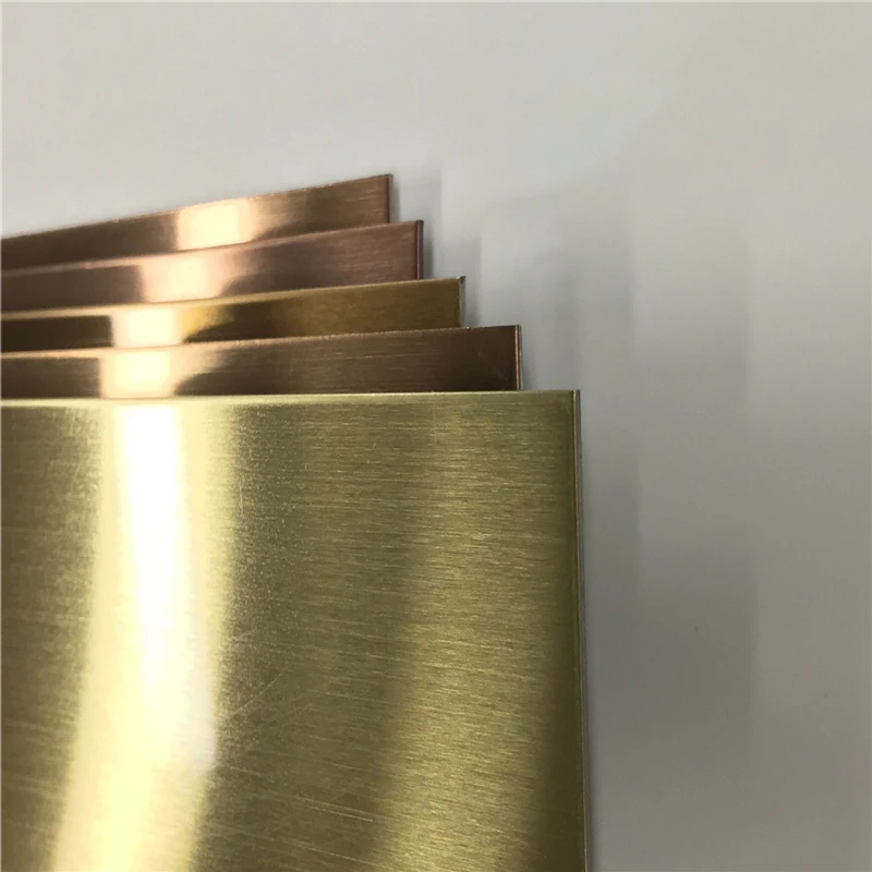 bảng giá inox vàng xước