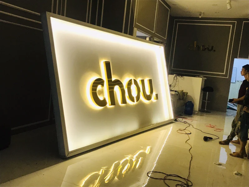 #Gia Công Chữ Inox Xước Chuyên Nghiệp Uy Tín Cao