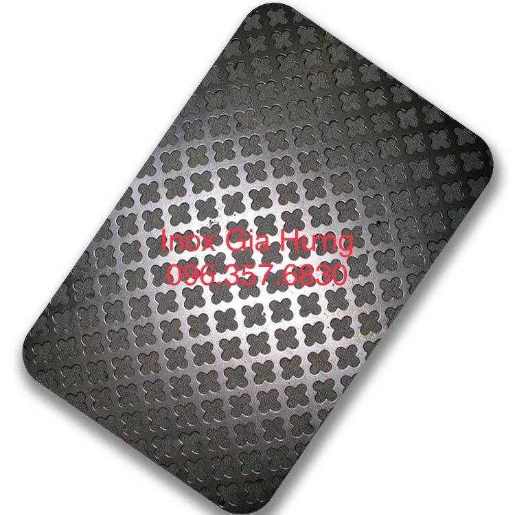 nguyên lý sản xuất tấm inox đục lỗ