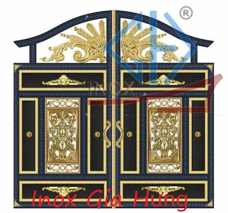 cửa cổng inox