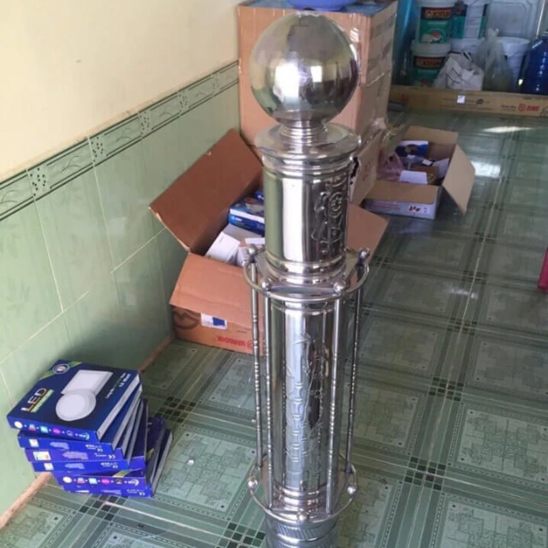 trụ cầu thang inox