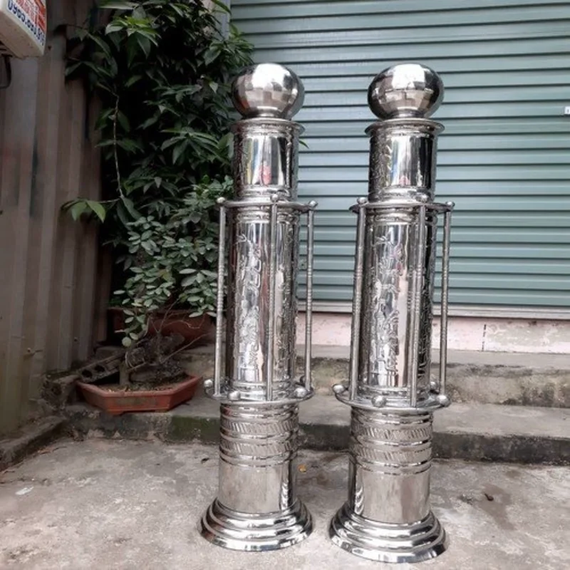 trụ cầu thang inox
