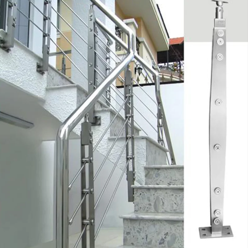 trụ cầu thang inox