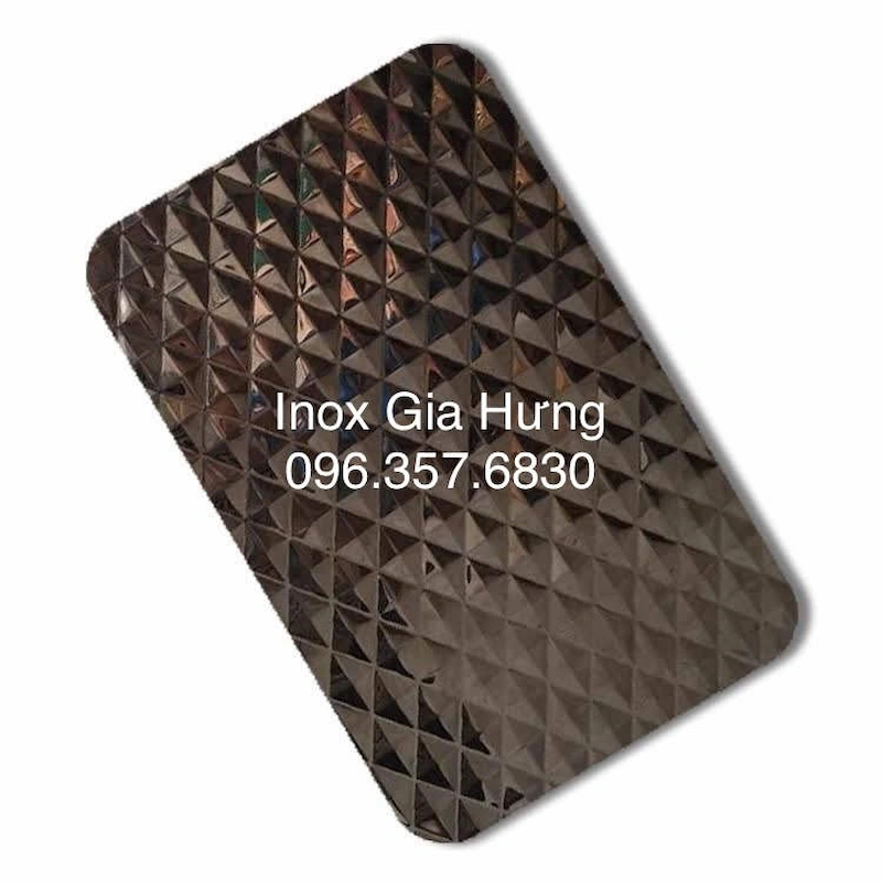 ứng dụng tấm inox 3d