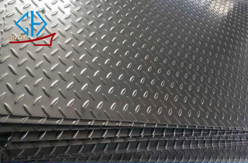 tấm inox chống trượt 201