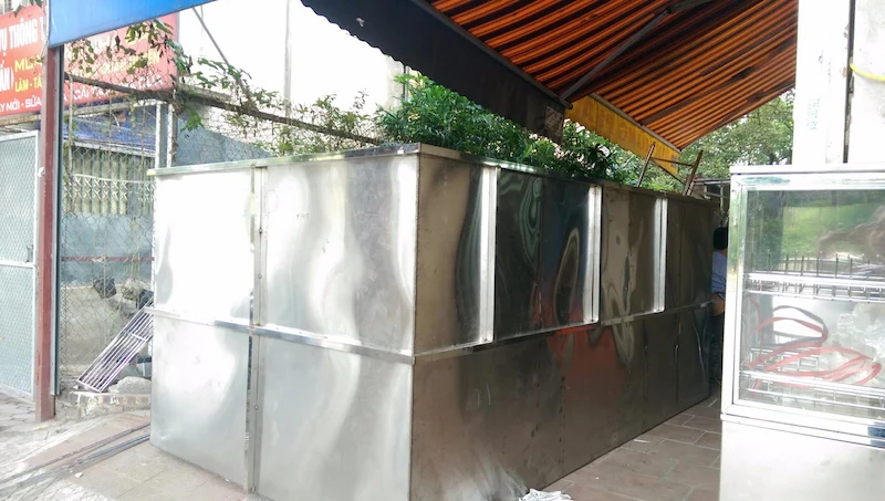 cấu tạo Bẫy Mỡ Công Nghiệp