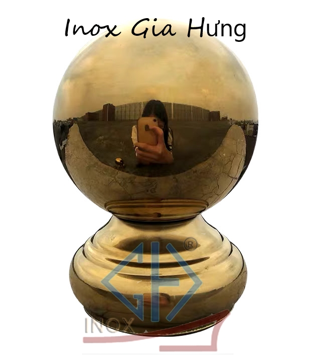 Bi chân đế tròn - vàng