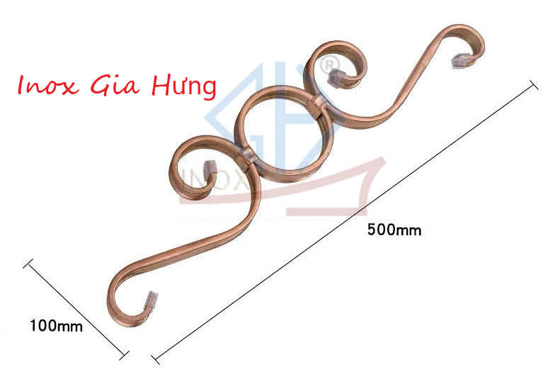 Hoa Kép Dấu Ngã - Vàng