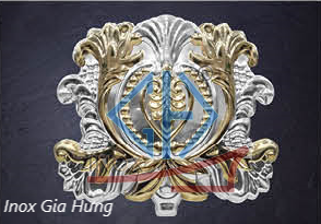 Hoa trang trí - hoa trái tim vàng trắng