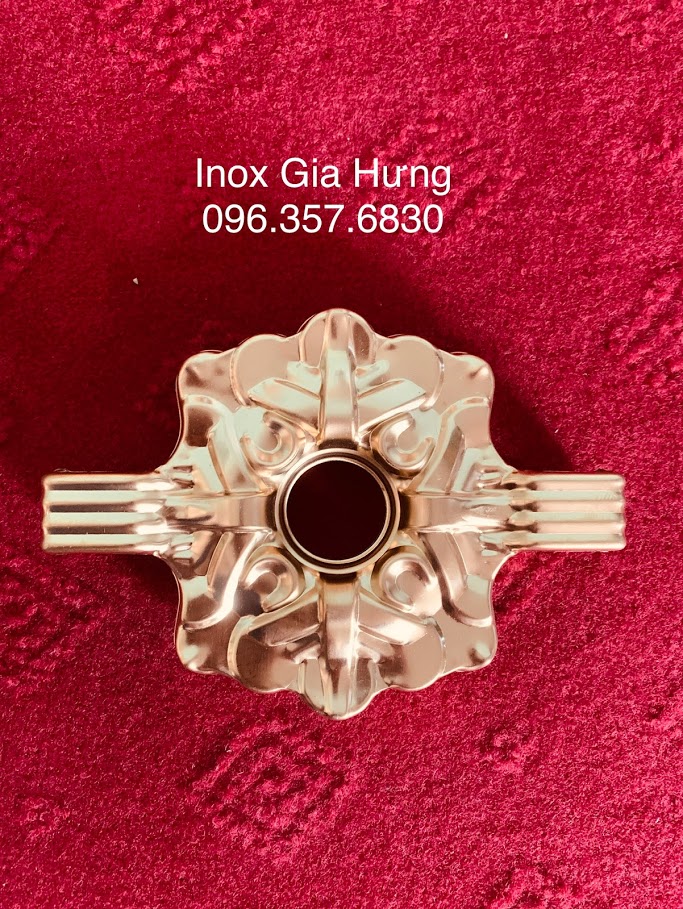 Hoa Văn Hoa Bảo Liên - Vàng