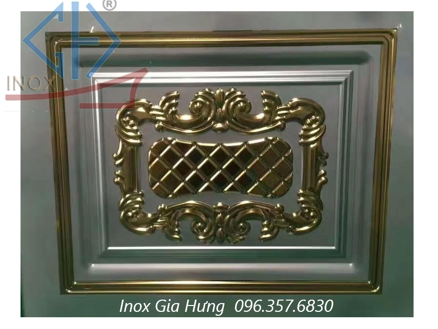 Tấm Inox Pano Cổng - 02