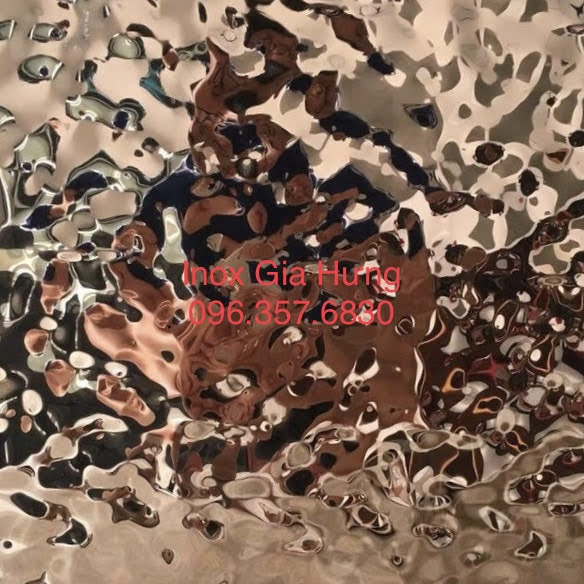 Tấm Inox Sóng Nước Đồng