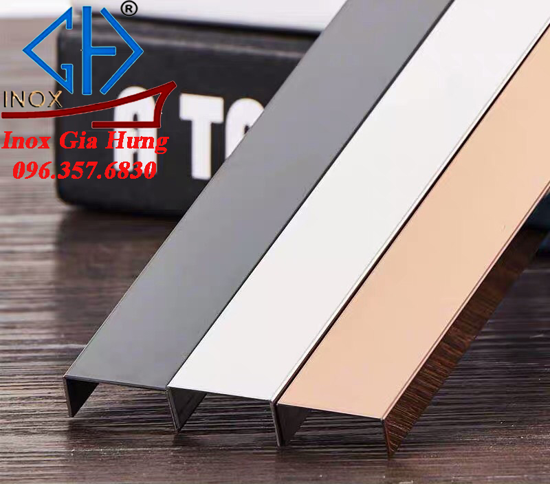 Nẹp U Inox Màu - 02