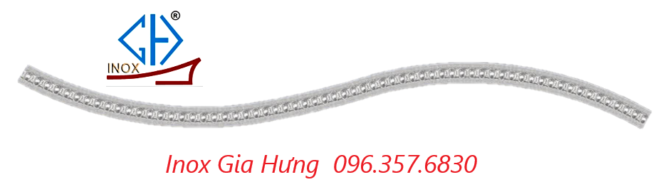 Vai cổng inox - vàng/đồng/đen